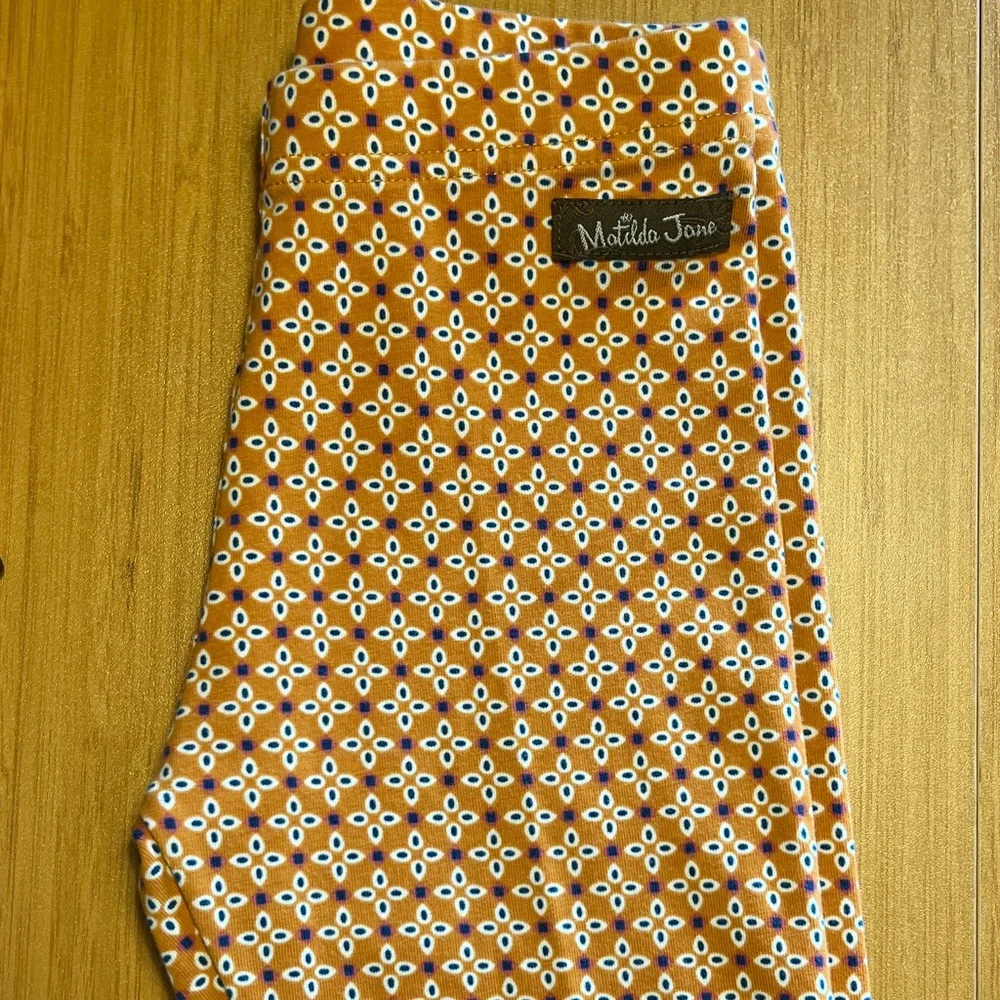 EUC MATILDA JANE TWO PIECE outfit. Colorful Kids Dress with Leggings.